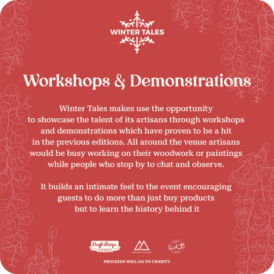 Winter Tales Workshop and Demonstrations